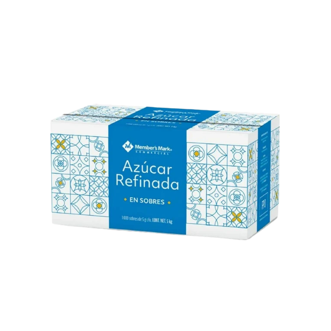 Azúcar refinada Member’s Mark | 1,000 sobres x 5 g