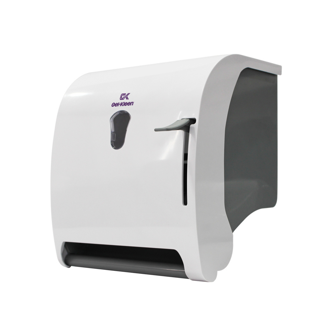 Despachador de toalla en rollo | Gel‑Kleen 003700 | 1 rollo de 8" hasta 180 m | Color blanco