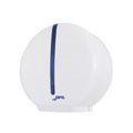 Dispensador de papel higiénico jumbo Atlántica Mini | Jofel AE36000 | Para rollo 9″ (230 mm) | Plástico ABS blanco