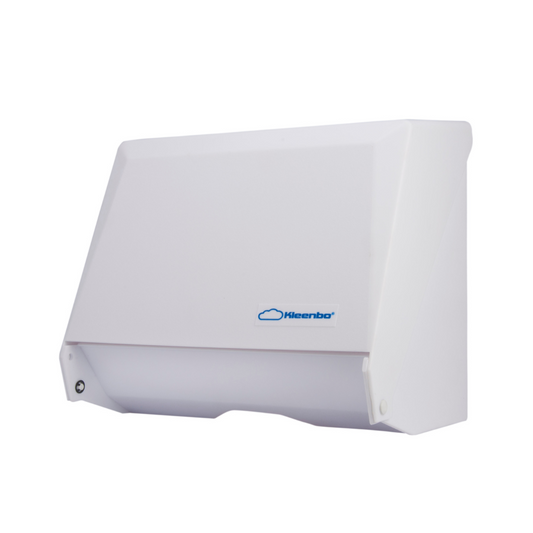 Dispensador de toalla COMBI | Jofel TC41000 | Para toalla interdoblada y en rollo | Color blanco