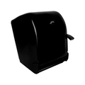 Dispensador de toalla en rollo con palanca Smart | Jofel AG10600 | Capacidad 180 m | Plástico ABS negro