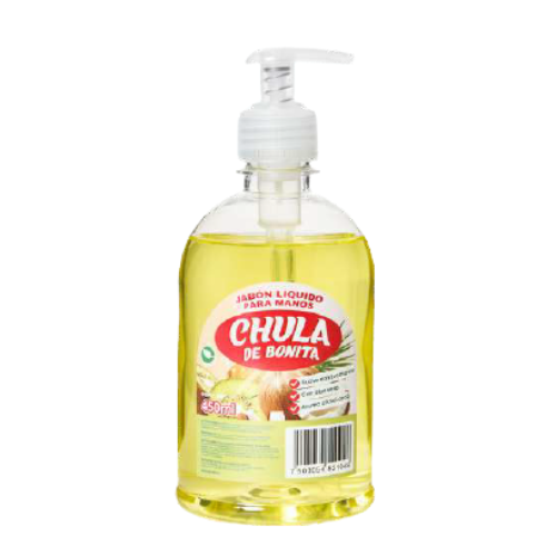Jabón para Manos Rosas 450 ML Chula de Bonita PT-500-JMR-013