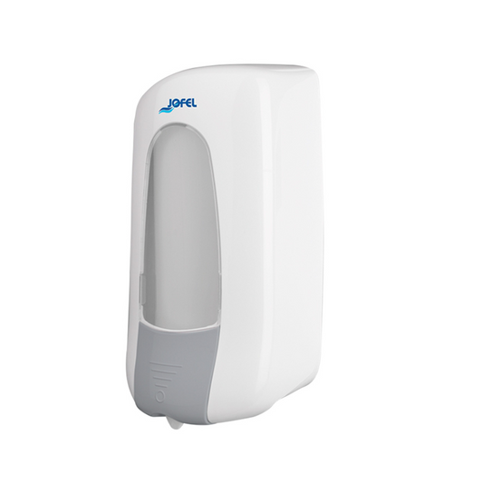 Jabonera Aitana Sistema Mix | Jofel AC73000 | Para cartucho 1 L | Plástico ABS con visor SAN