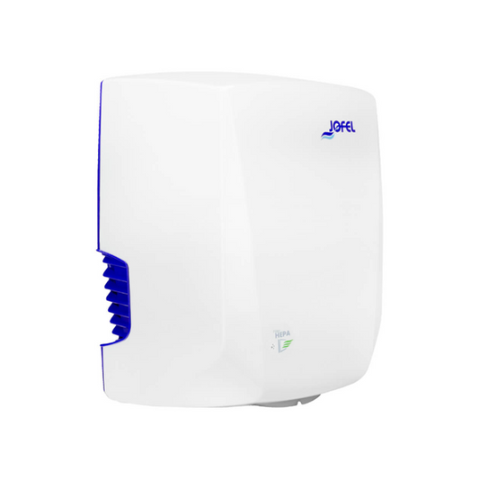 Secador de manos Power+ automático | Jofel AA56126 | ABS blanco | 1,200 W | Secado 10 s