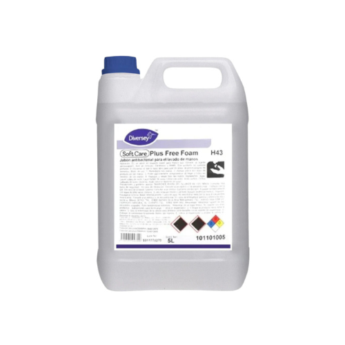Jabón Antibacterial Espuma Soft Care Plus Free Diversey H42