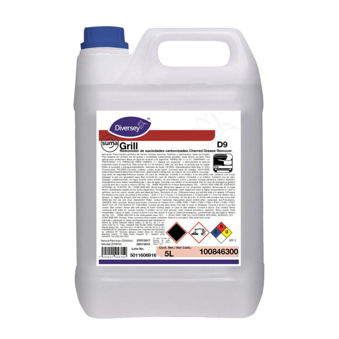 Suma Grill D9 | Removedor de Suciedad Carbonizada | 100846300 | 100900278