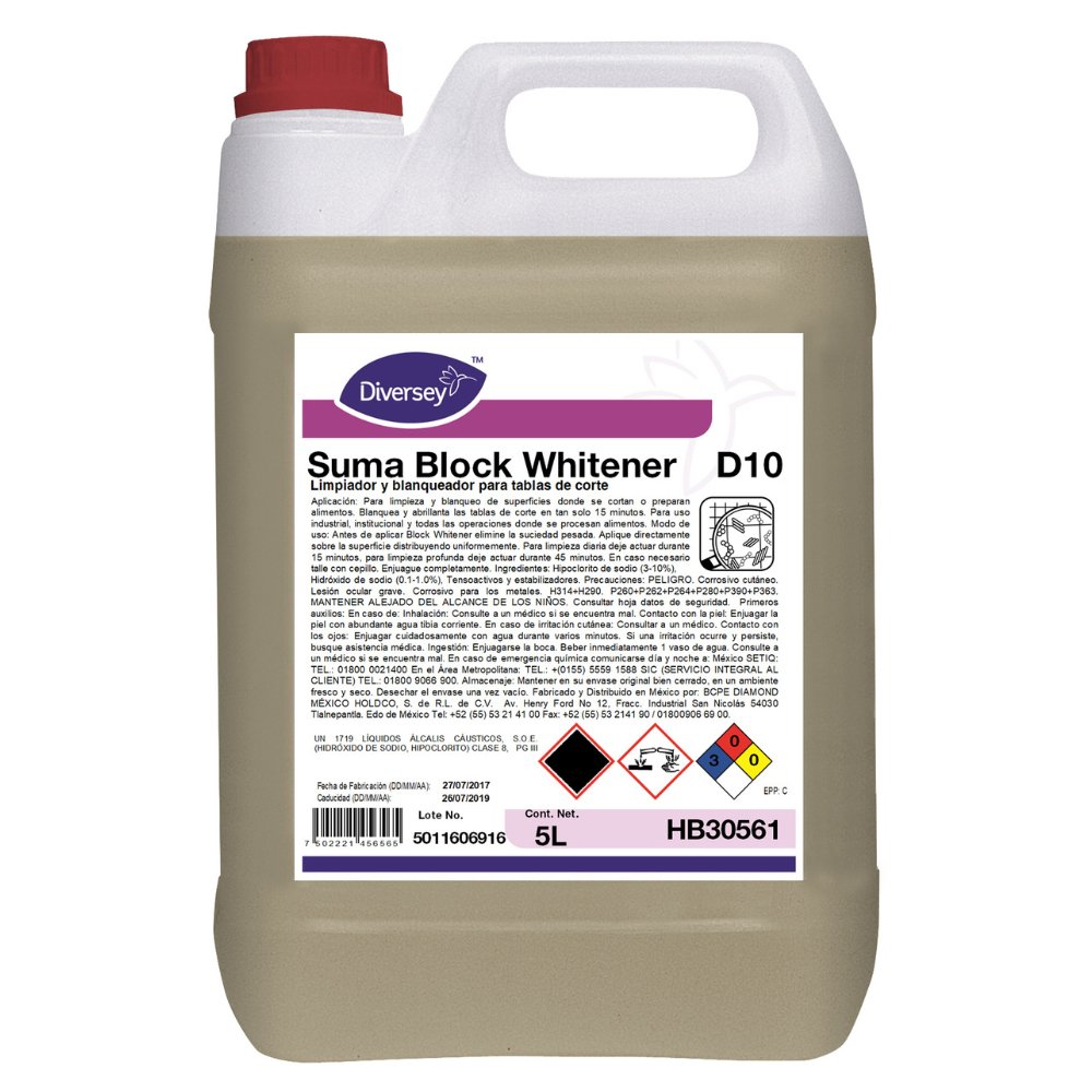 Suma Block Whitener | Limpiador y Blanqueador para Tablas de Corte | HB30561