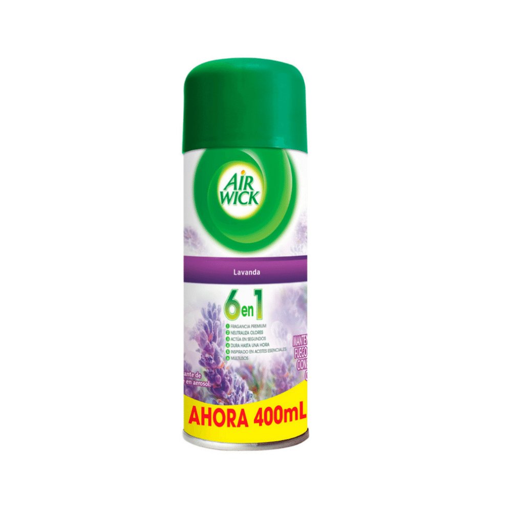 Air Wick® Aromatizante de Ambiente en Aerosol, 400 ML - Karlan ¡Marca la Limpieza!RB-3050171