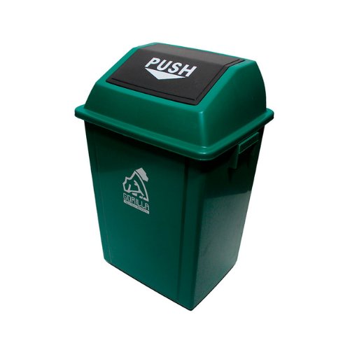 Bote de basura cuadrado Push 40 L (AF07311-PS40) - Karlan ¡Marca la Limpieza!AF07311-PS40