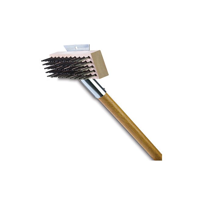 Cepillos el Castor® Cepillo con Espátula para Parrillas de Hornos - Karlan ¡Marca la Limpieza!SP-OB-30