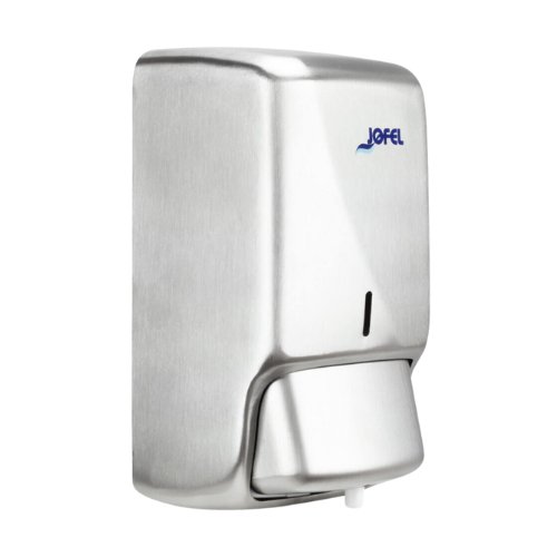 Despachador de Jabón en Espuma Rellenable Futura Satinado Acero Inox. ( AC45000) - Karlan ¡Marca la Limpieza!AC45000