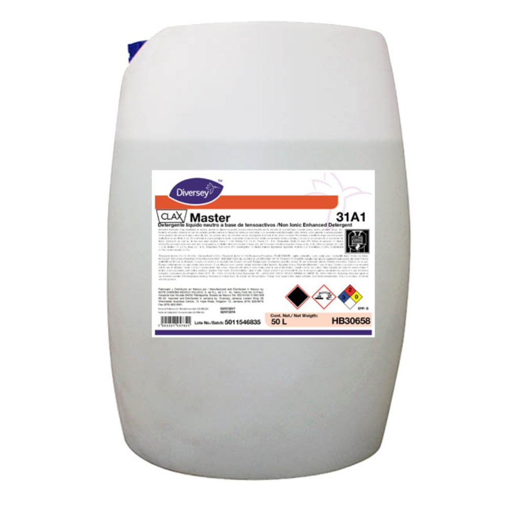 Diversey¬Æ Cuidado de Prendas Clax Master 31A1 (HB30657 - HB30658 - HB30659) - Karlan ¬°Marca la Limpieza!HB30657