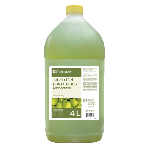 gelkleen-jabon-espuma-antibacterial-manzana-4l.jpg: Garrafa de 4 litros de Jabón Espuma Antibacterial Gel-Kleen con aroma a manzana
