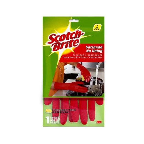 Guantes Satinados Scotch-Brite® Grandes - Karlan ¡Marca la Limpieza!MN300112781