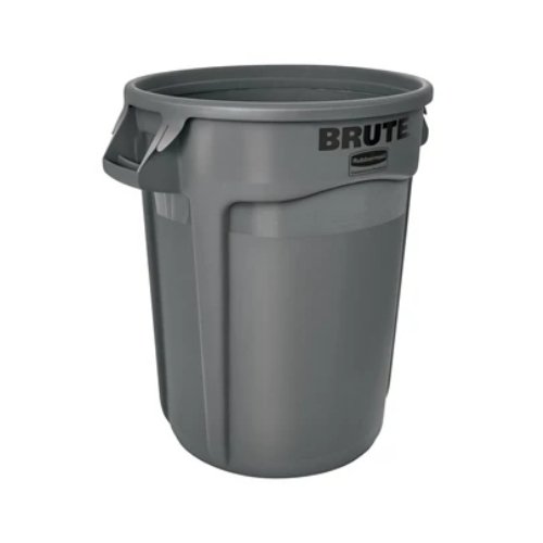 Rubbermaid Brute® ventilado 32 gal gris (FG263200GRAY) - Karlan ¡Marca la Limpieza!FG263200GRAY