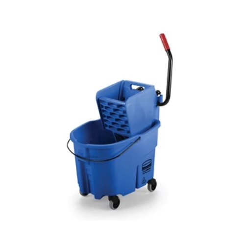 Rubbermaid Escurridor y Cucharon de prensa lateral Wavebrake® 35 QT (FG758088YEL) - Karlan ¡Marca la Limpieza!FG758088YEL