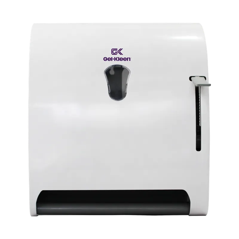 Despachador de toalla en rollo | Gel‑Kleen 003700 | 1 rollo de 8" hasta 180 m | Color blanco