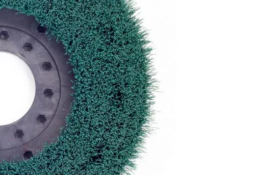 Cepillo Circular Abrasivo Grano 120 | Diámetro 14 | El Castor | 2214G