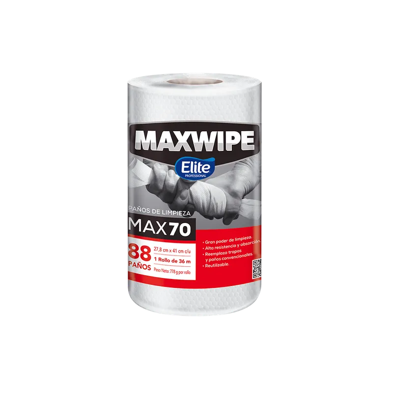Paño de limpieza MAX70 / Formato Rollo