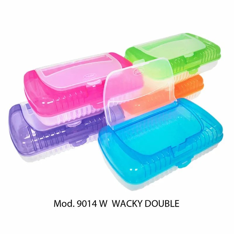 Estuche Escolar Wacky Box Double — 23.5 x 14.5 x 7