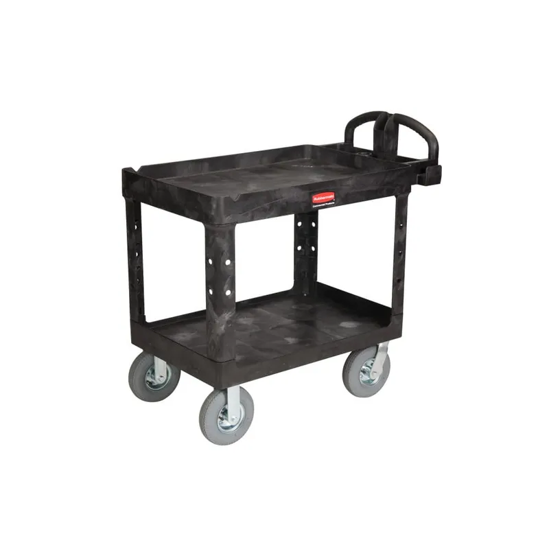 Carro de servicio grande, Mango ergonómico