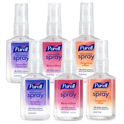 Spray Sanitizante de Manos PURELL® Advanced con Aceites Esenciales, Paquete Variado con Aroma