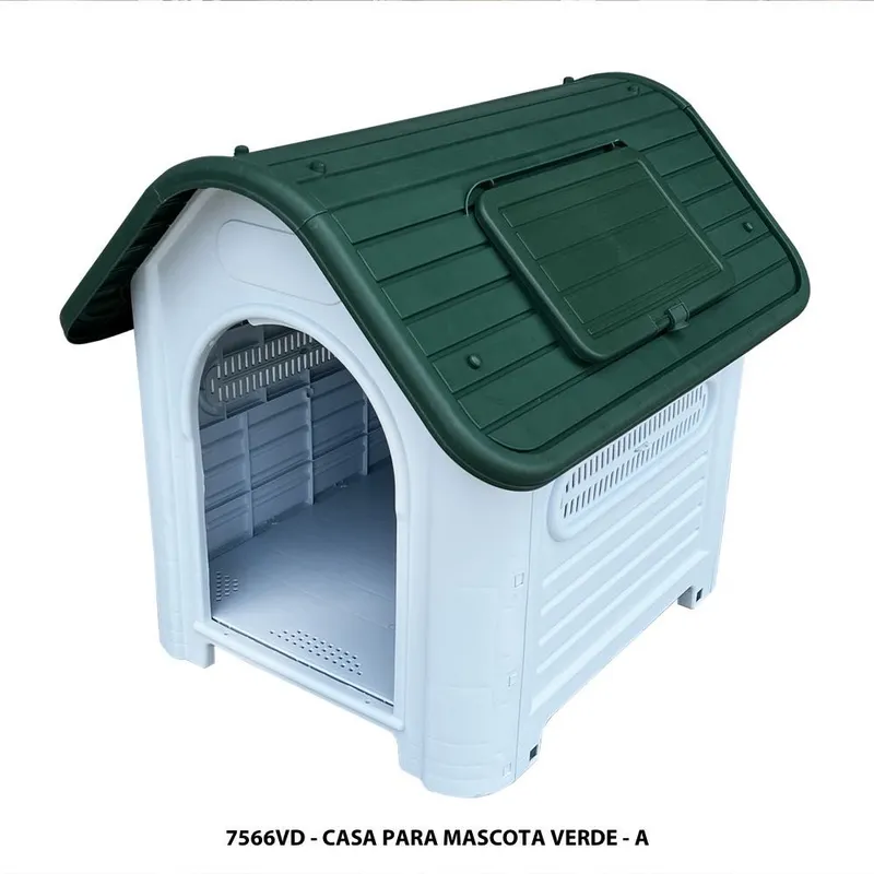 Casa para mascota color verde 7566VD
