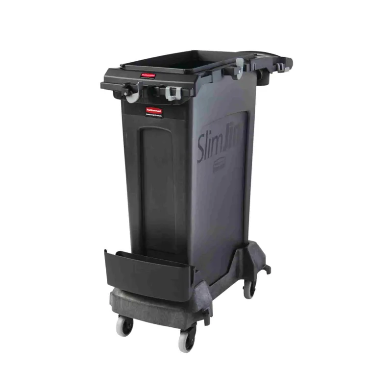 Carro de limpieza Slim Jim®, Negro