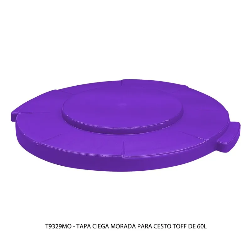 Bote de basura TOFF — Tapa Color Morado