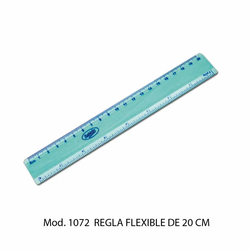 Regla de 20 cm — Flexible