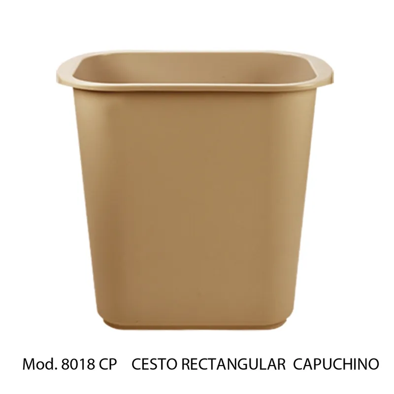 Bote de basura rectangular — 32.2 x 21.3 x 31.5