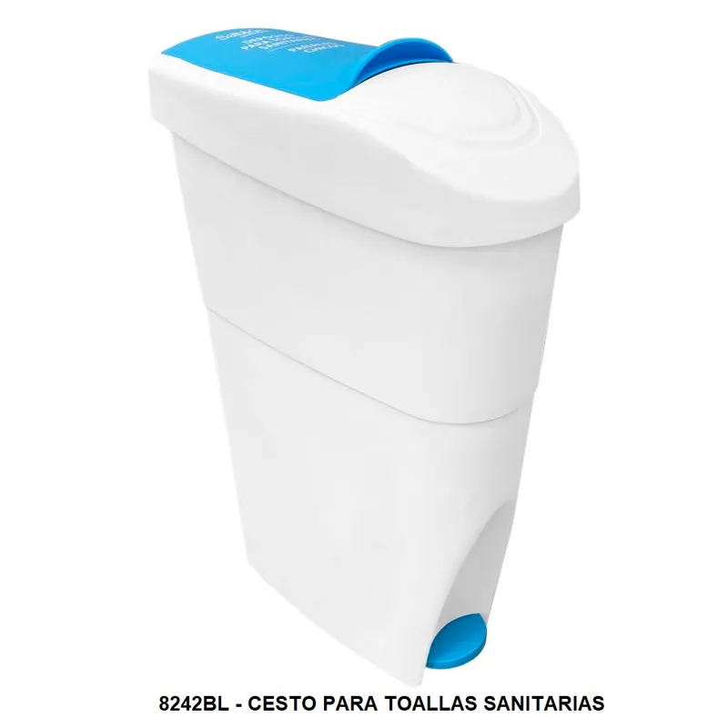 Cesto para Toallas Sanitarias 8242bl