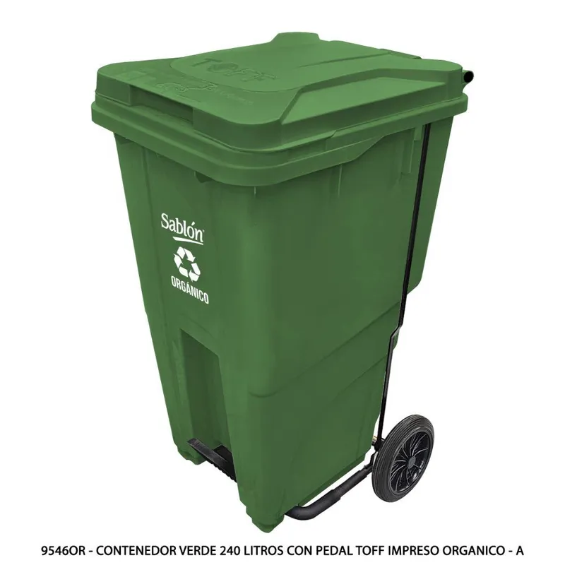 Impresión Orgánico — Capacidad 240 litros