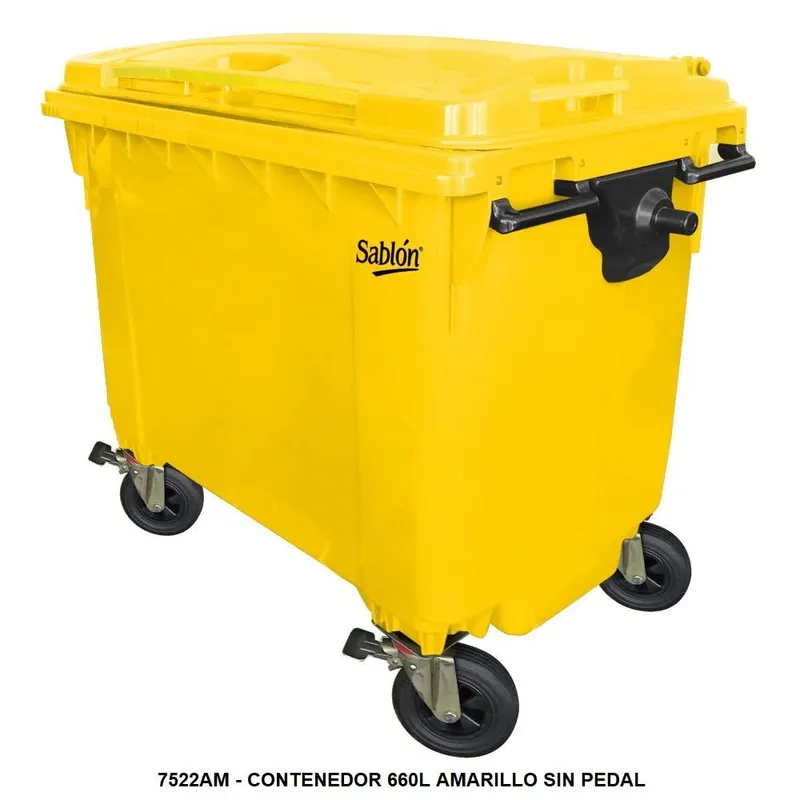 Contenedor 660 Litros — Sin pedal
