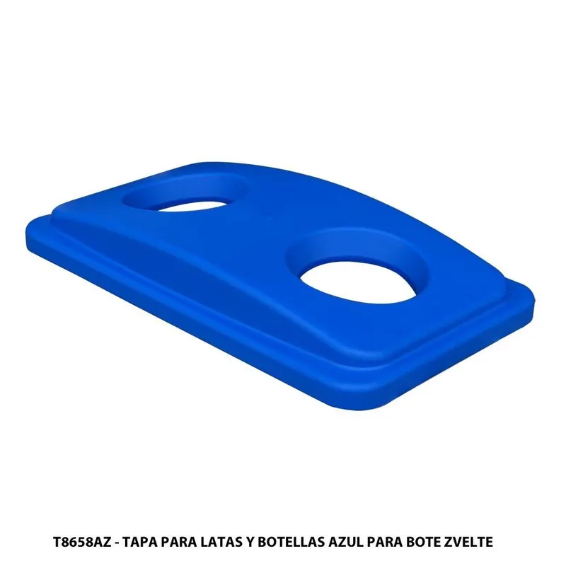 Tapa para Latas y Botellas Azul para Bote Zvelte T8658az — Material: Plipropileno