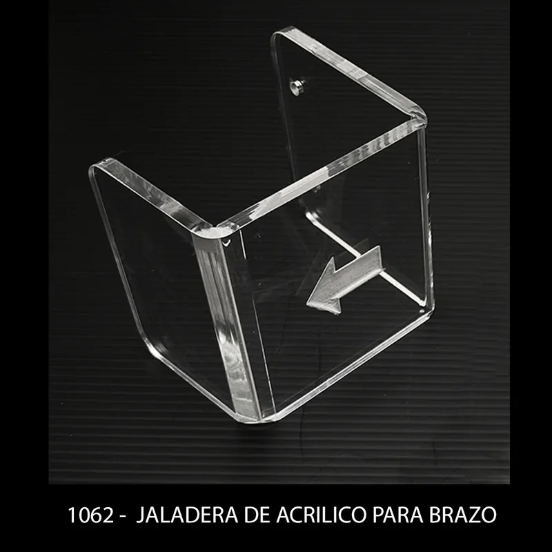 Jaladera de Acrílico para abrir la puerta con el brazo — 8.5cm x 8.0cm x 6cm