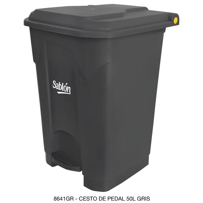 Bote de Basura de Pedal — 50 litros