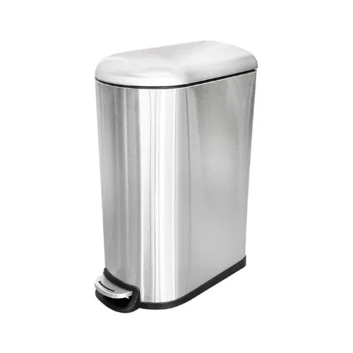 CESTO METALICO 40L GRIS C/PEDAL