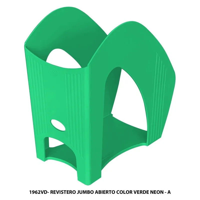 Revistero Jumbo Abierto — Color Verde Neon