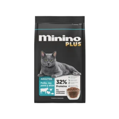 Croqueta Minino Plus 10 Kg + Bonus Adm MX019568