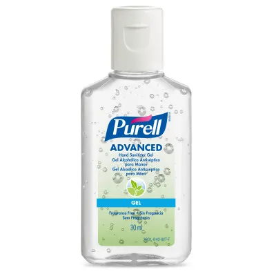 PUR ADV GC GEL INTL 250/30ML - PURELL® Advanced Gel Alcohólico Antiséptico para Manos Botella comprimible de 30 ml