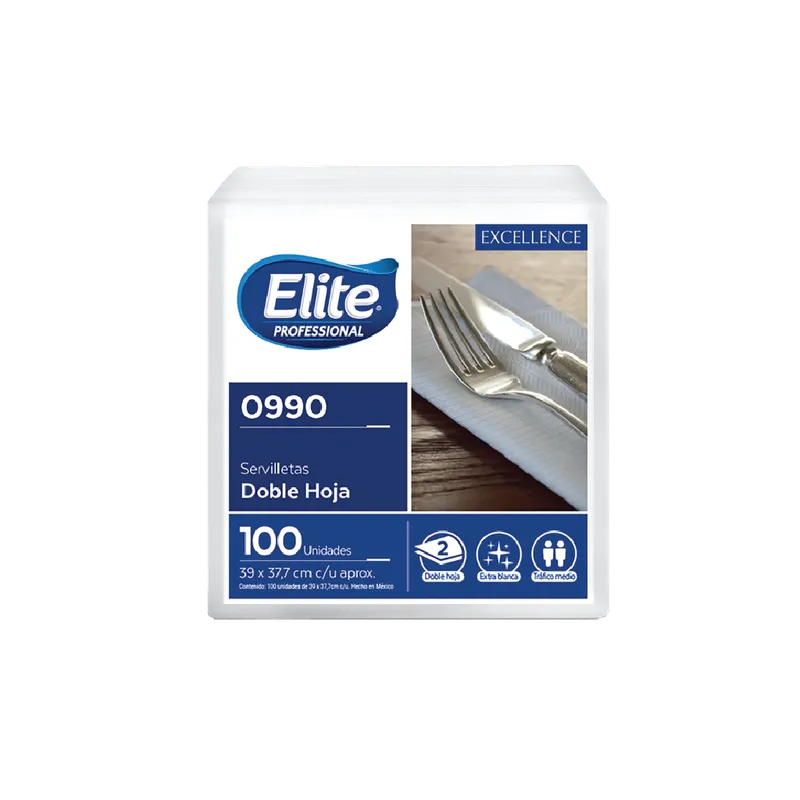 Servilleta Lujo Excellence 100 Unidades