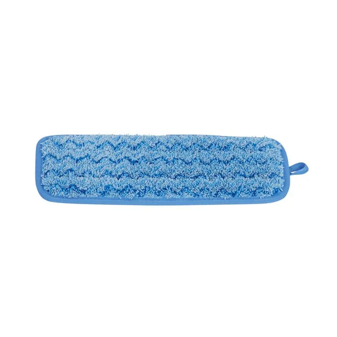 Mopa de microfibra húmeda HYGEN™ de 11", color azul, Rubbermaid Commercial Products.