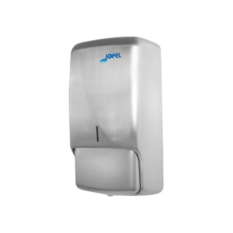 Jabonera Futura para cartucho | Jofel AC53000 | Acero inoxidable | Capacidad 1 L