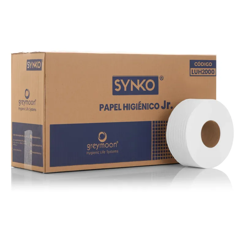 Papel higiénico 12 rollos 200 mts. 8.5 cm ancho. ¡NUEVO!