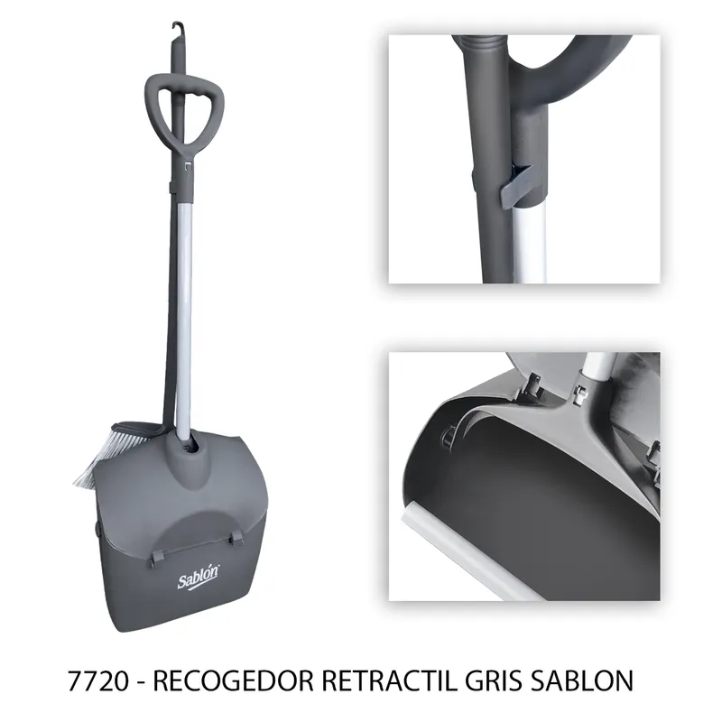 Recogedor retráctil de basura
