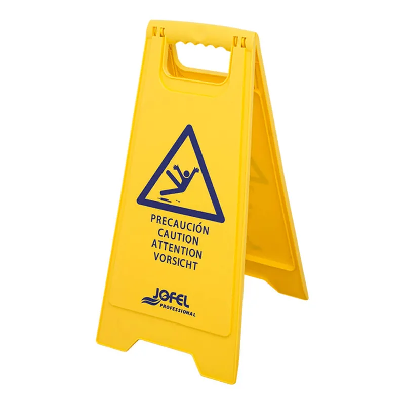 Señal de Seguridad Piso Mojado Amarilla