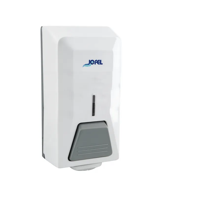 Jabonera Plastilux | Jofel DJ51000 | Para cartucho | Plástico ABS blanco