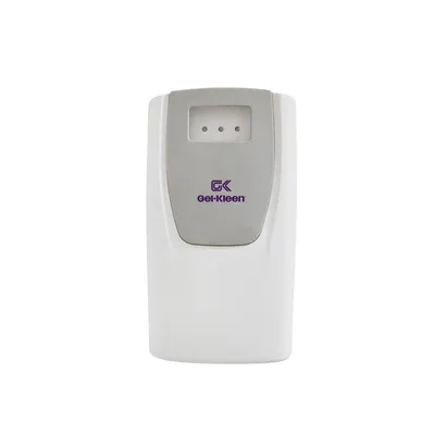 Dosificador automático de líquido de goteo | Gel‑Kleen | Plástico ABS | Programable 12/24 h | Blanco