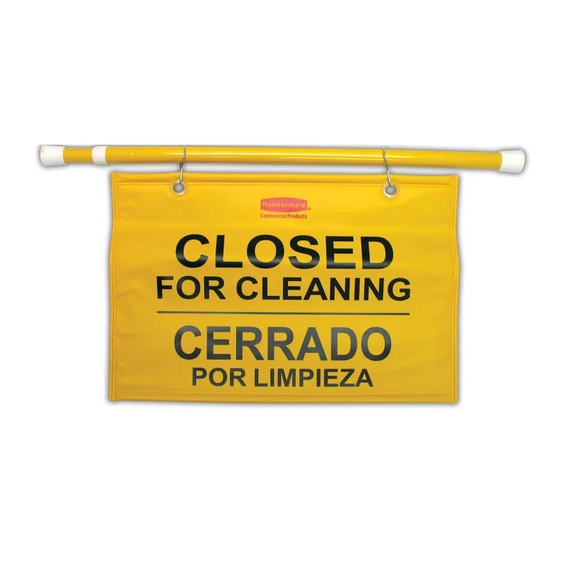 Señal de seguridad para colgar multilingüe, Amarillo